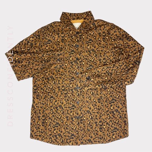 SÉZANE Will Jacket - Leopard - Picture 6 of 10